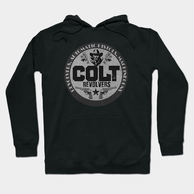 Firearms Company Sign BW Hoodie by CTShirts